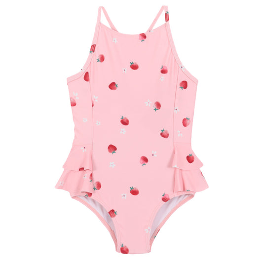 Maillot UV une-pièce bébé Filles Rose_Pale