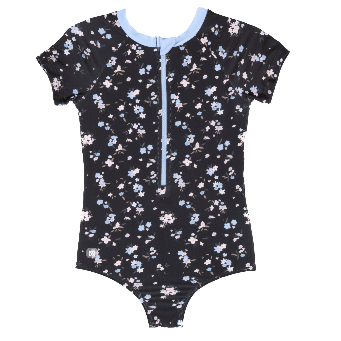 Maillot UV une-pièce bébé Filles Noir