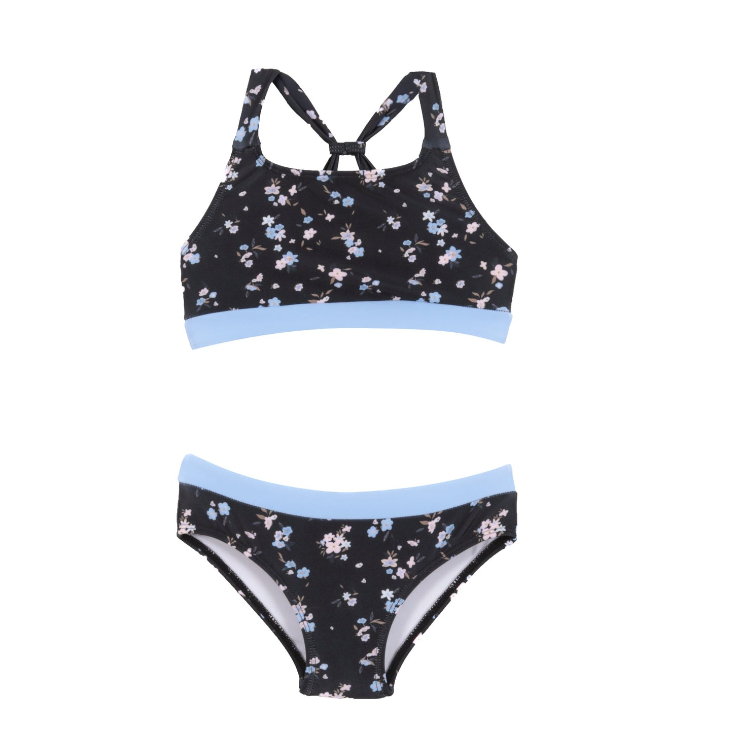 Maillot UV deux-pièces  Filles Noir