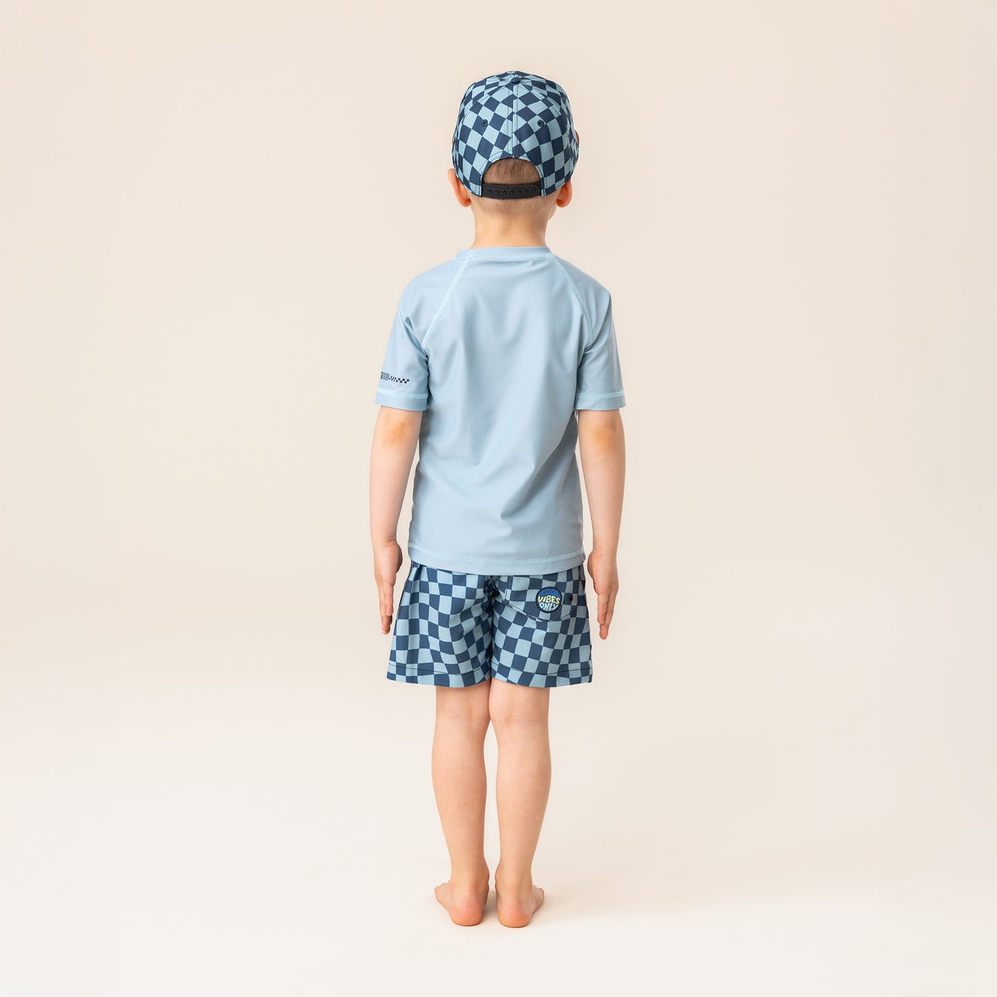 Boys' Turquoise UV Swimsuit T-shirt