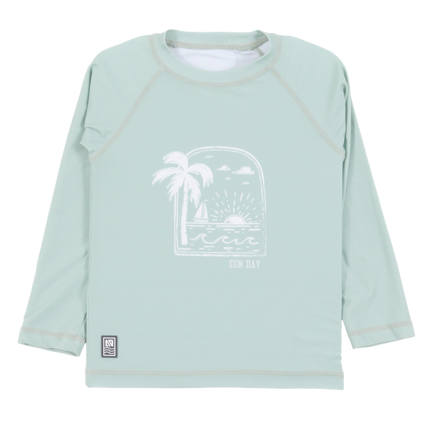 T-shirt maillot UV  Garçons Vert