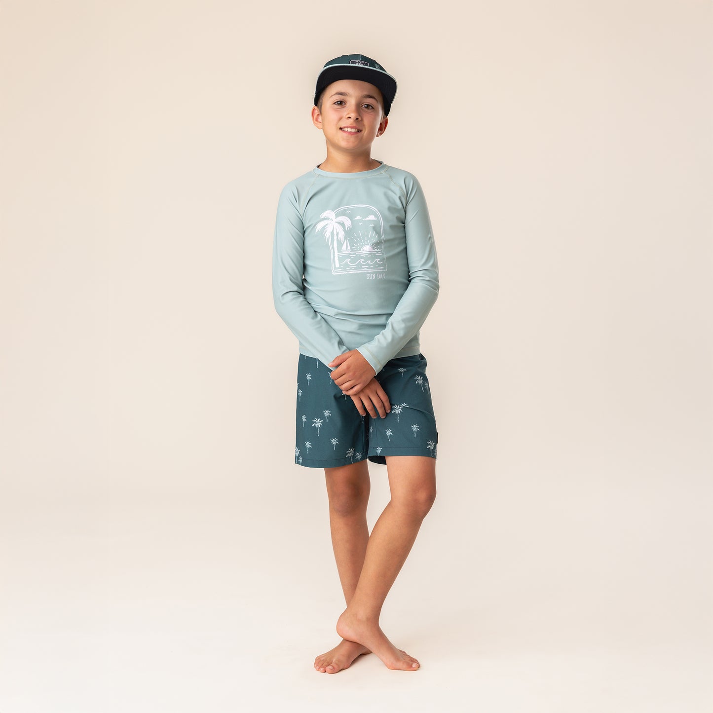 Boys' Forest UV Swim Shorts