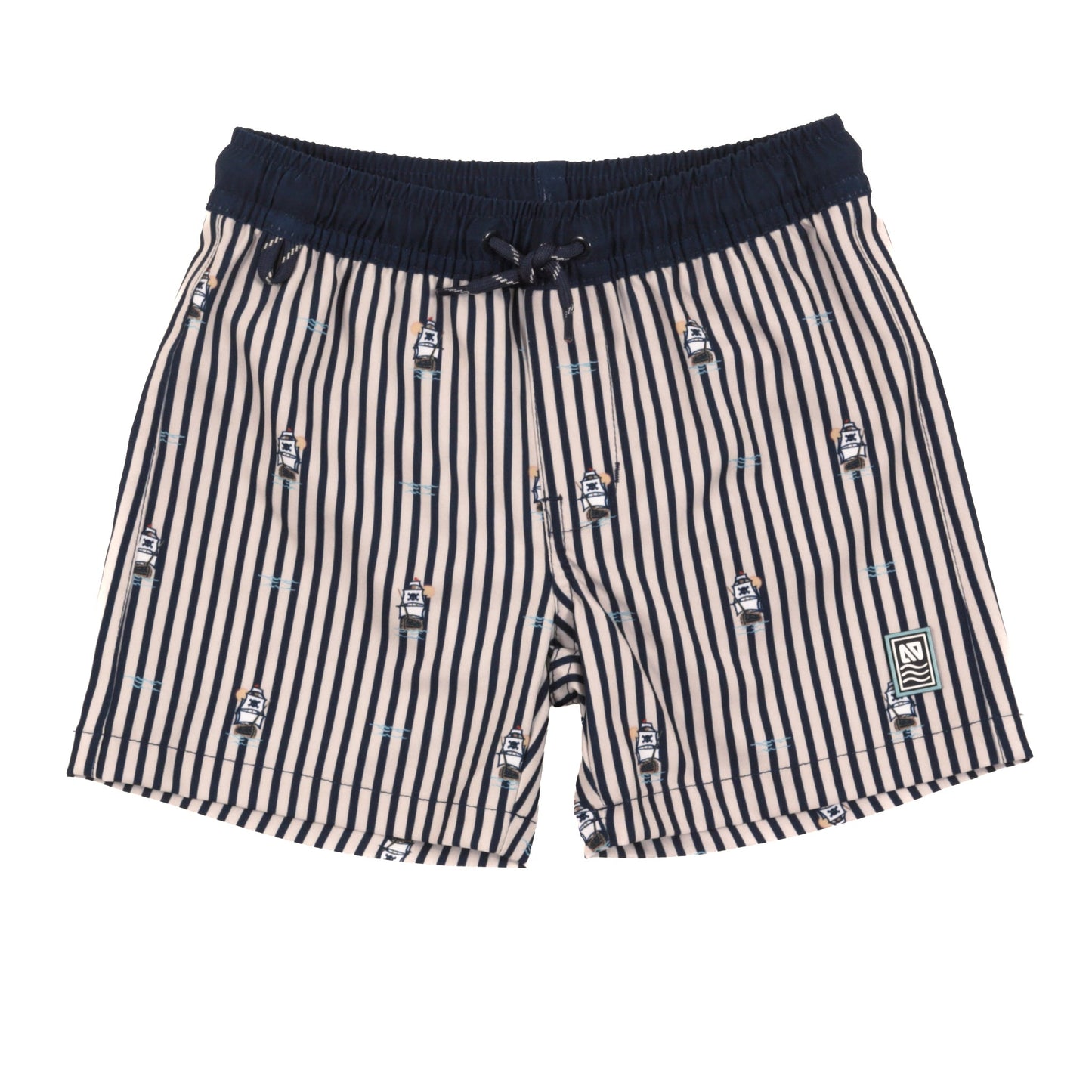 Short maillot UV  Garçons Beige