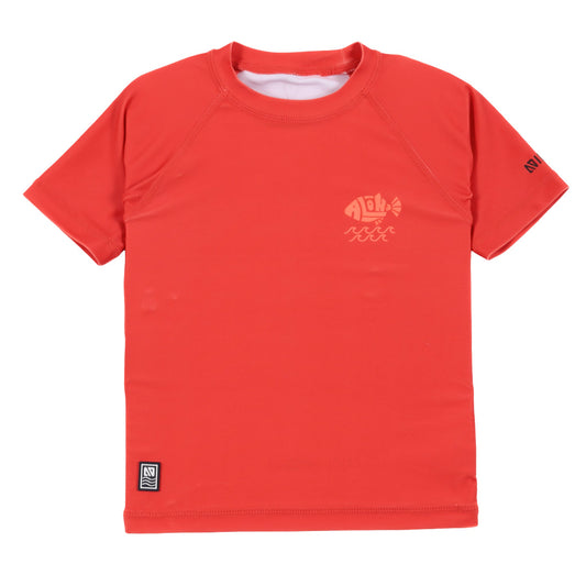 T-shirt maillot UV bébé Bébé Garcon Orange