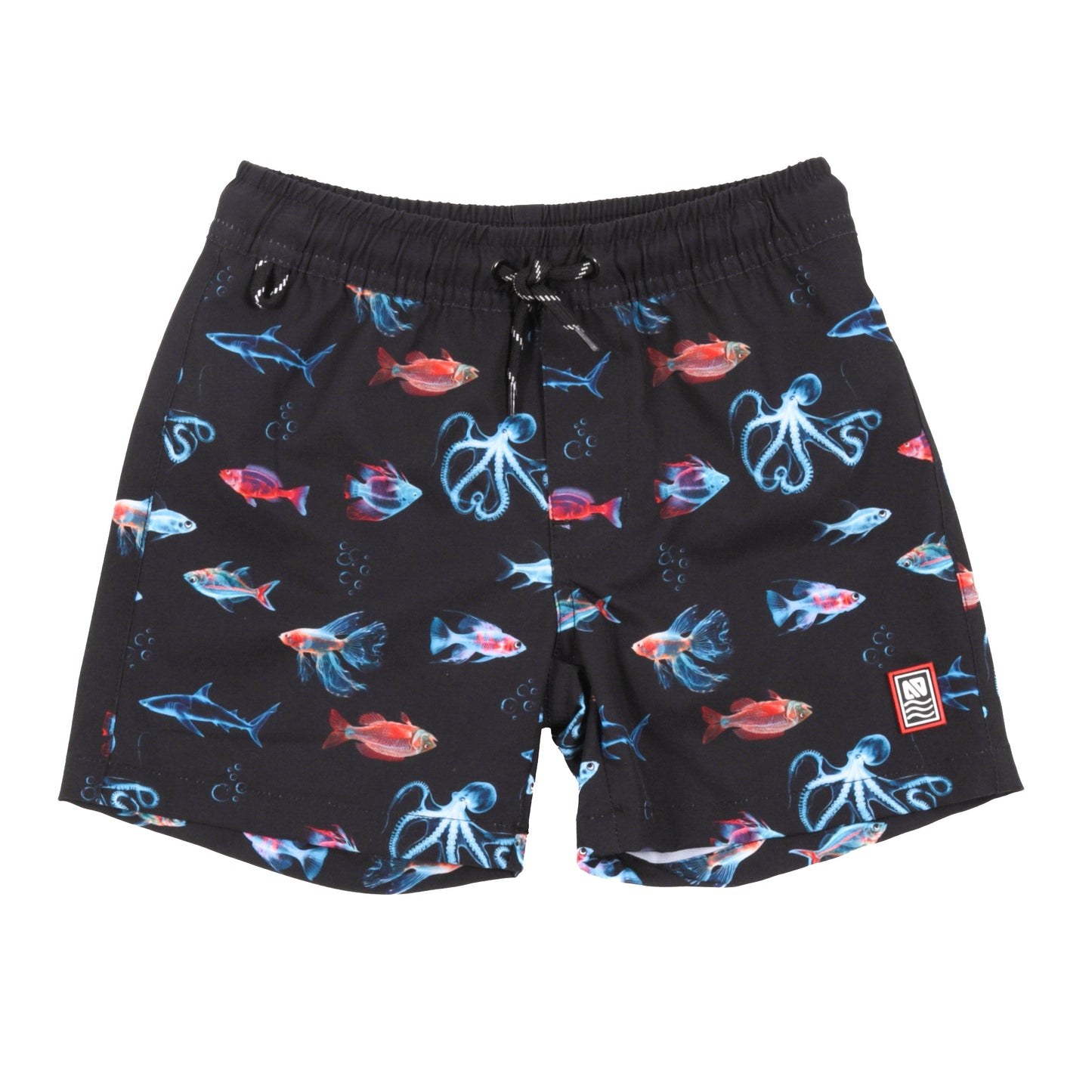 Short maillot UV  Garçons Noir