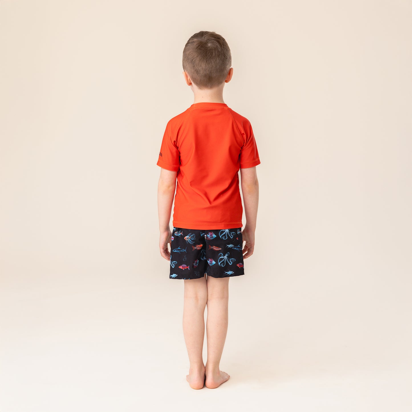 Boys' Orange UV Jersey T-Shirt