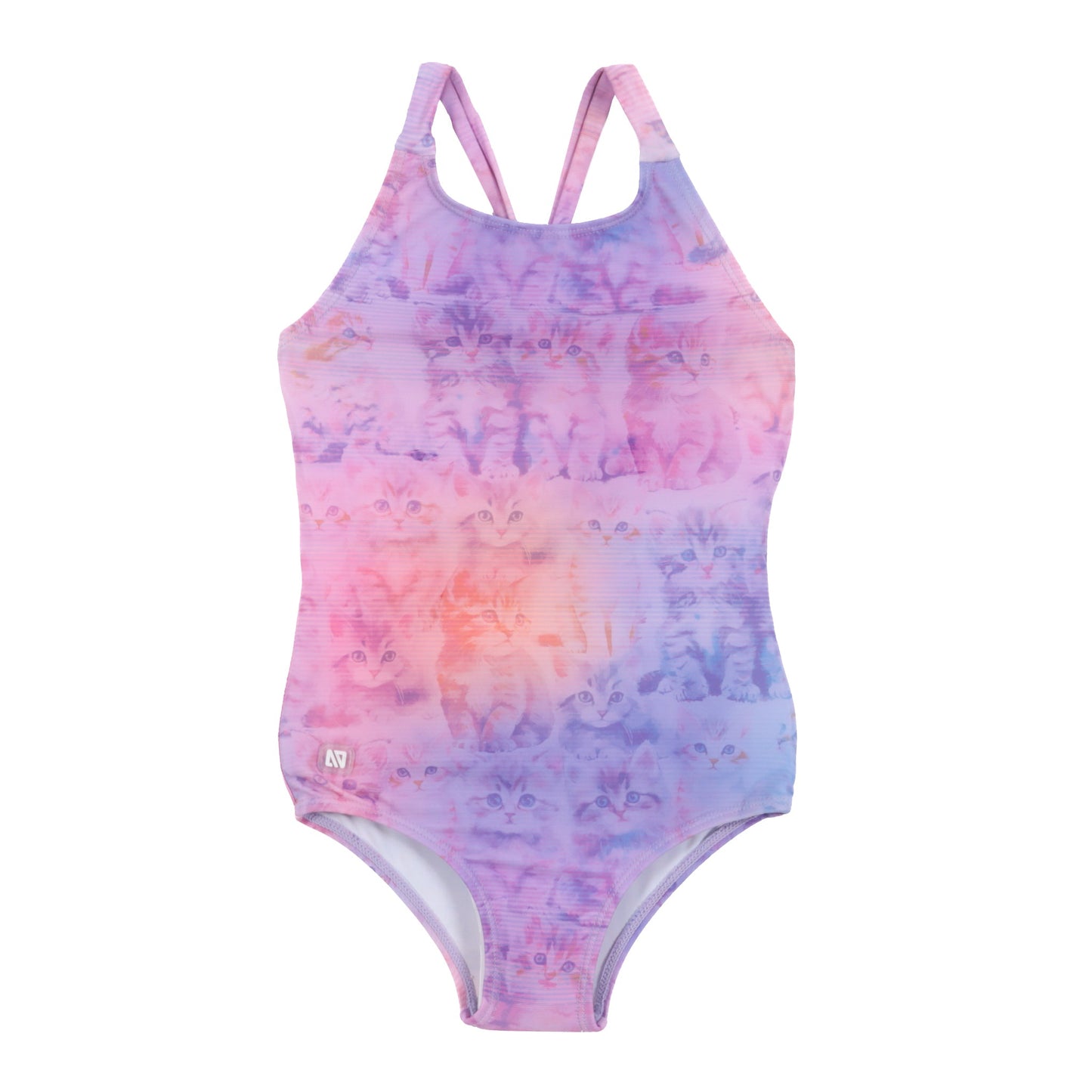 Maillot UV une-pièce  Filles Lilas