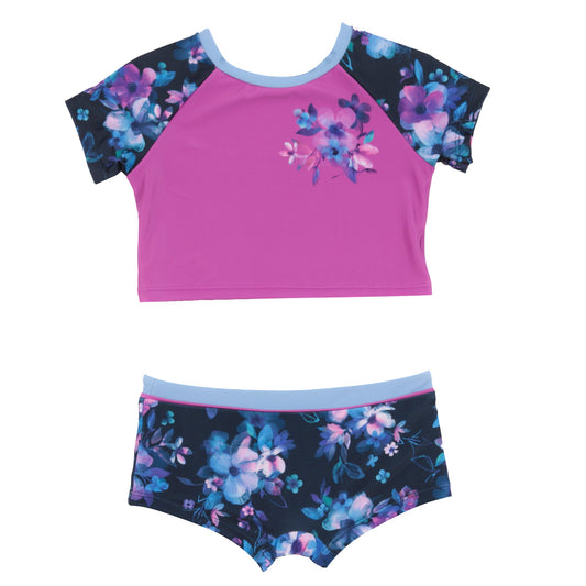 Maillot UV deux-pièces  Filles Violet