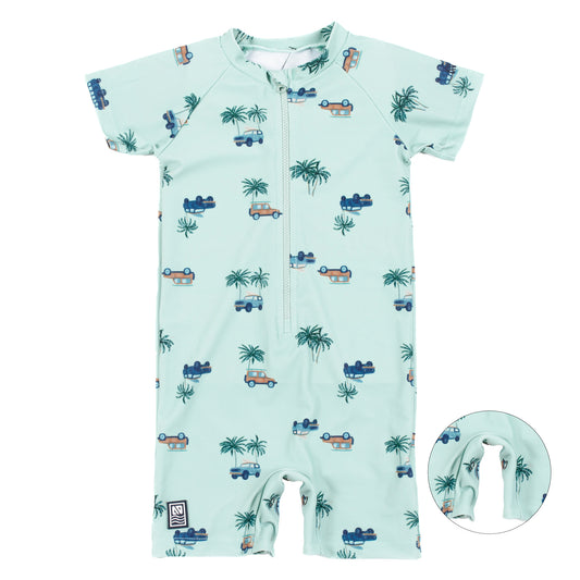 Maillot dermoprotecteur une-pièce bébé Bébé Garcon Vert