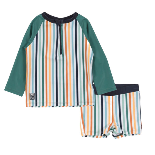 Maillot UV deux-pièces bébé Bébé Garcon Vert