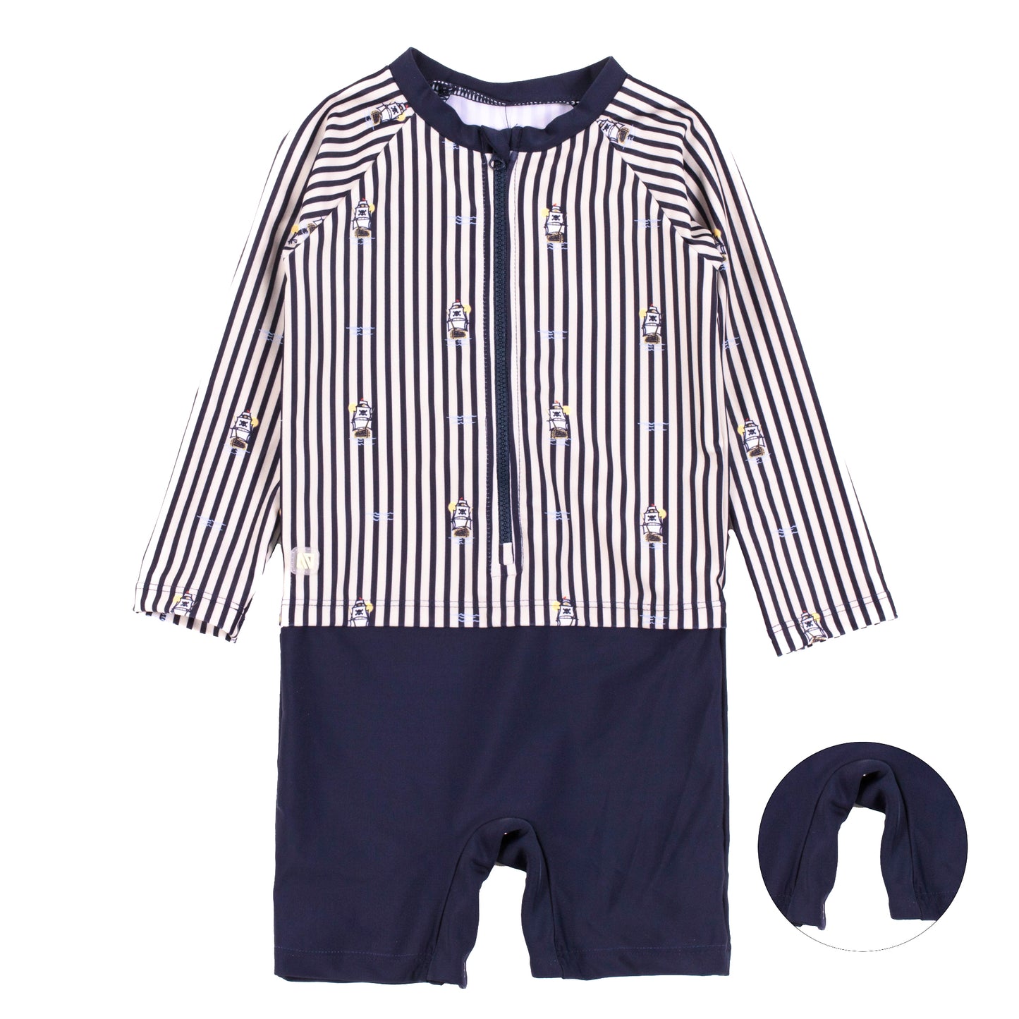 Maillot dermoprotecteur une-pièce bébé Bébé Garcon Beige