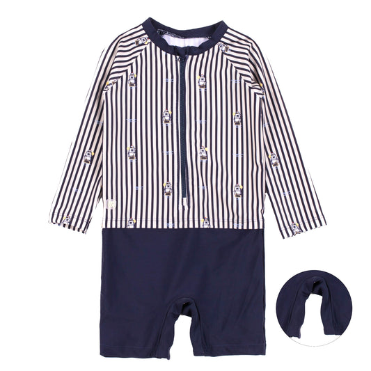 Maillot dermoprotecteur une-pièce bébé Bébé Garcon Beige