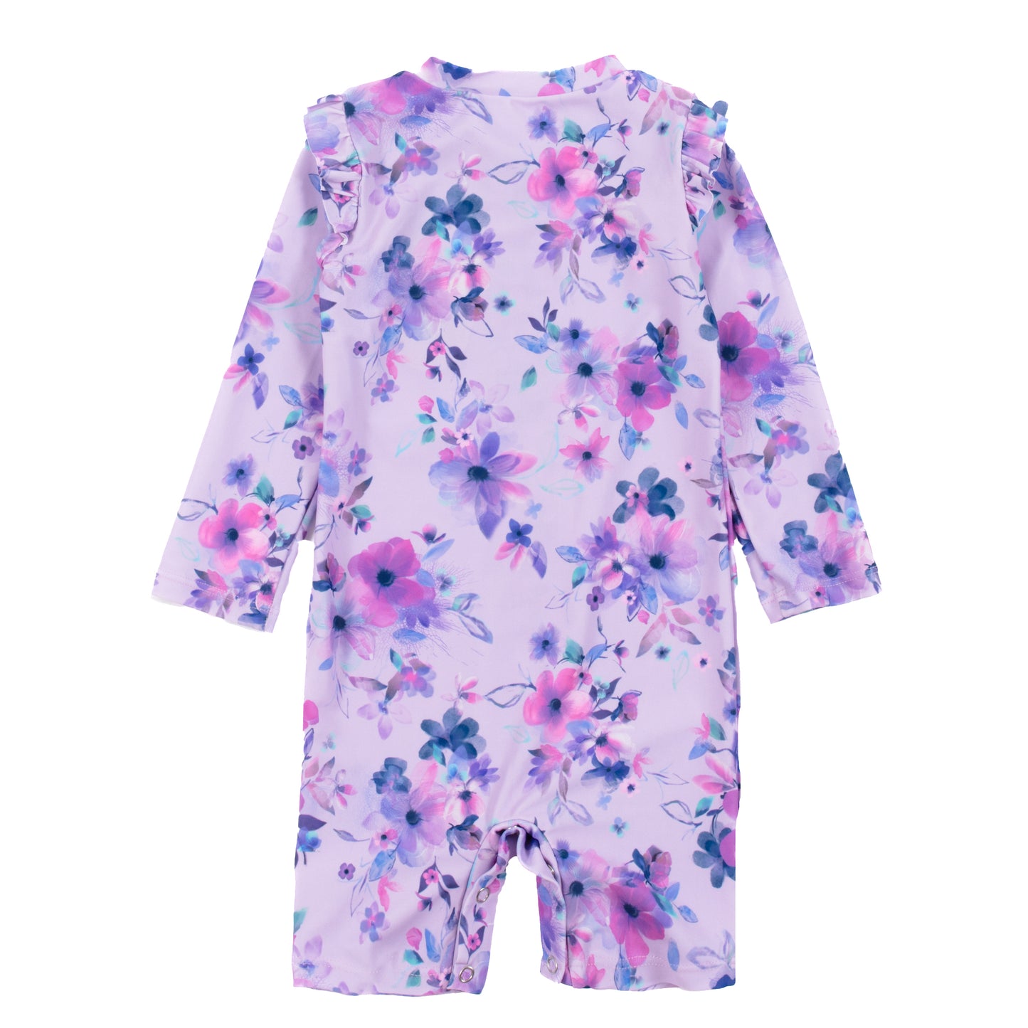 Maillot dermoprotecteur une-pièce bébé Filles Lilas