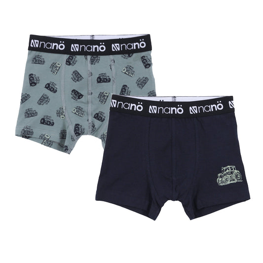 Boxers, paquet de 2  Garçons Marine