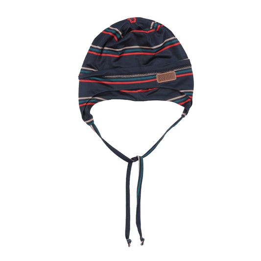 Tuque en jersey avec oreilles  Bébé Garcon Marine