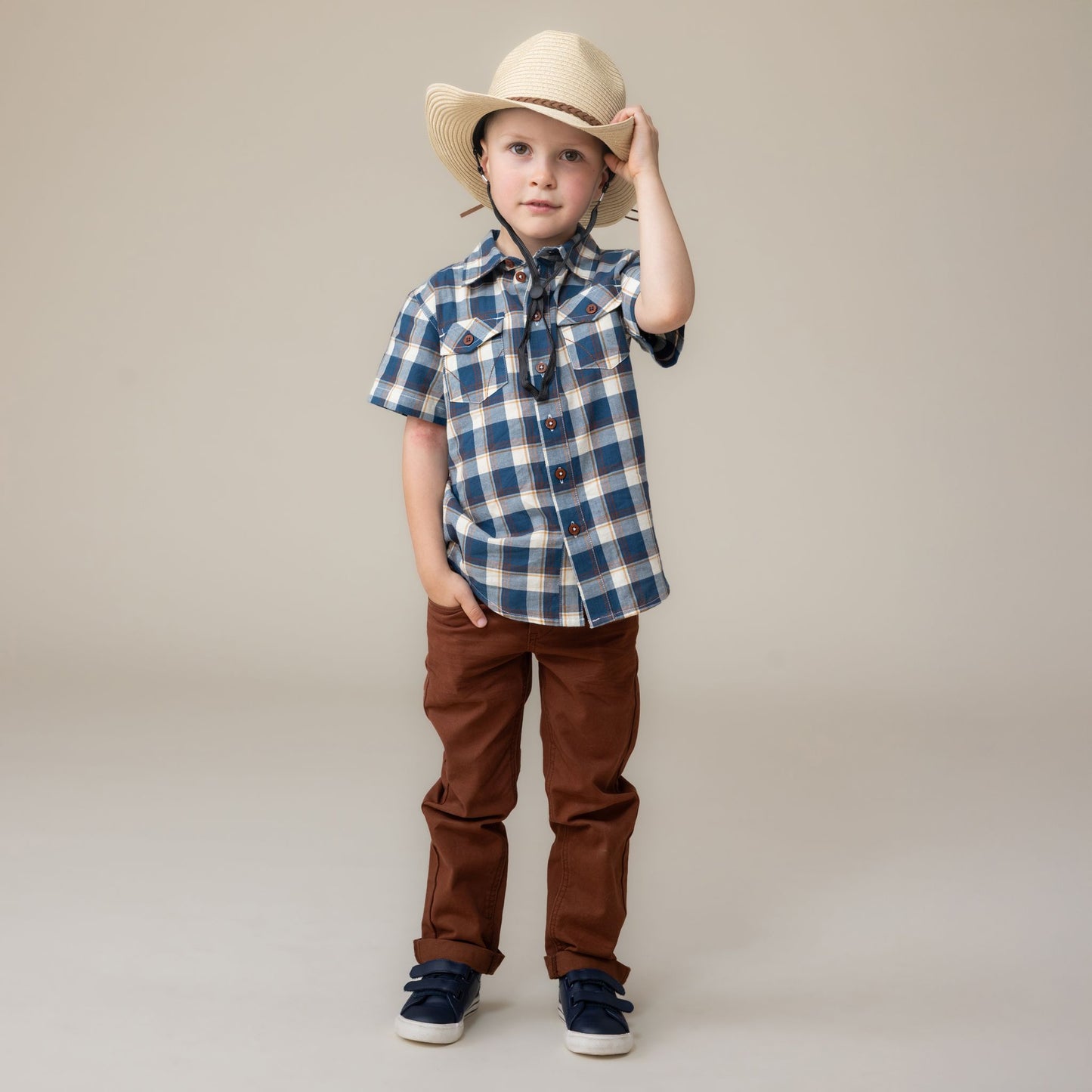Chapeau de Cow-boy  Filles Beige