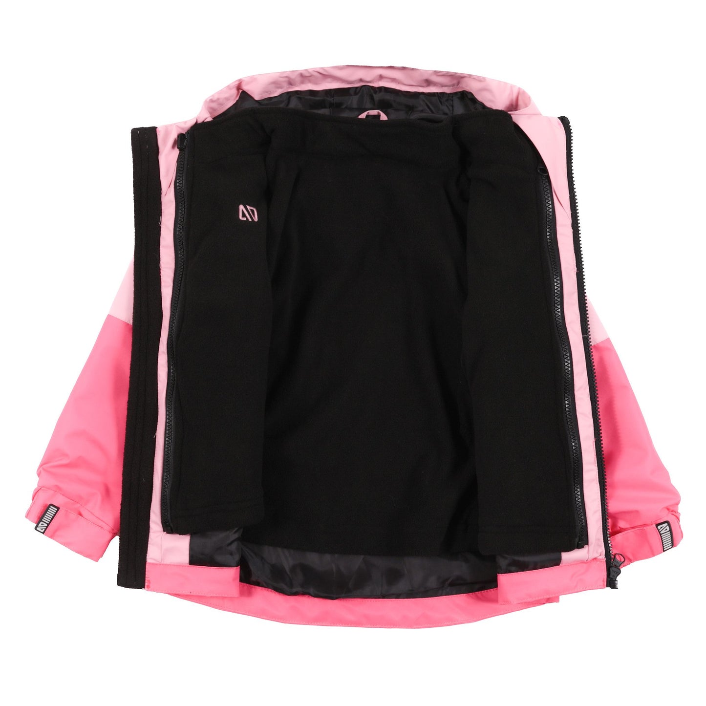 Manteau de pluie 3-en-1 Claire  Filles Rose_Pale