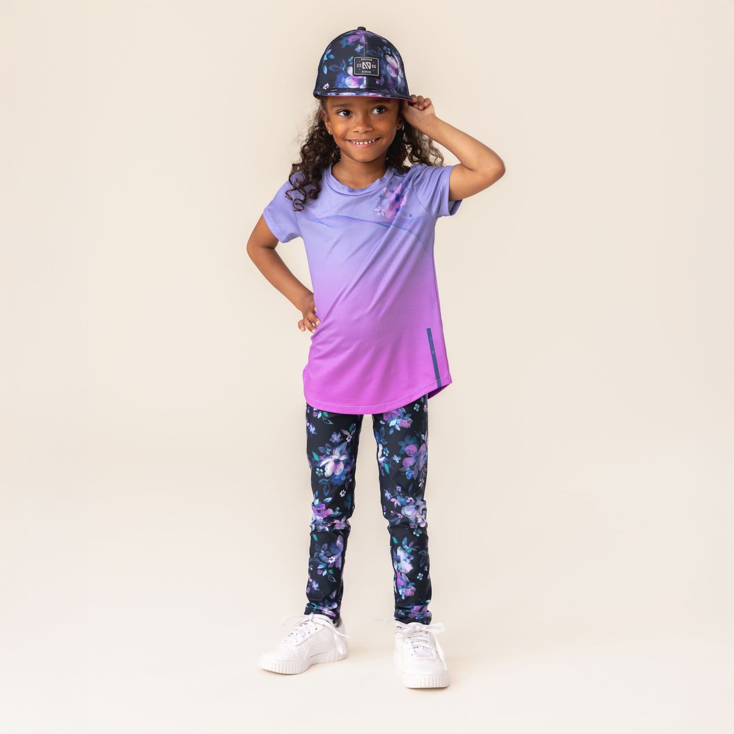 Legging athétique  Filles Marine
