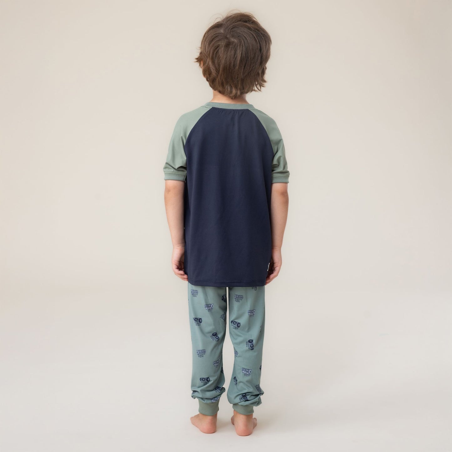 Pyjama 3 mcx  Garçons Vert