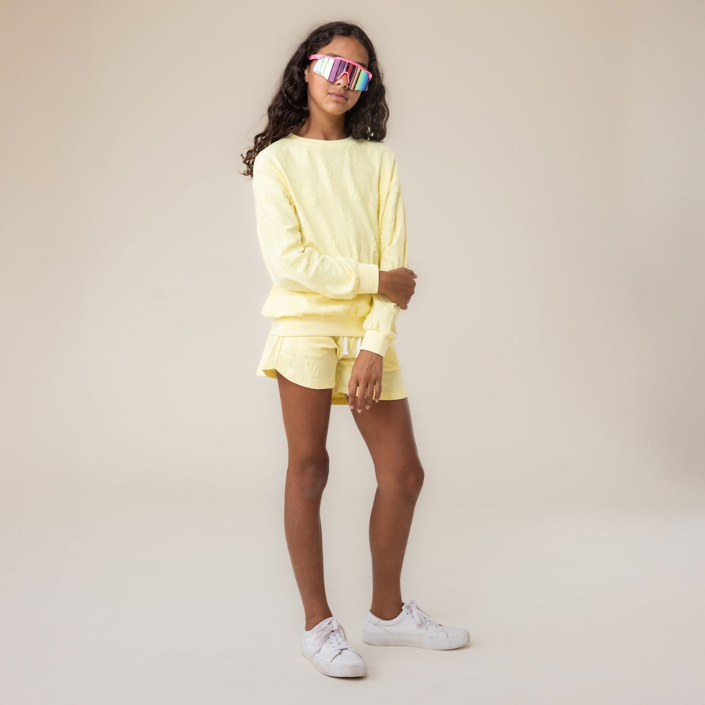Short  Filles Jaune