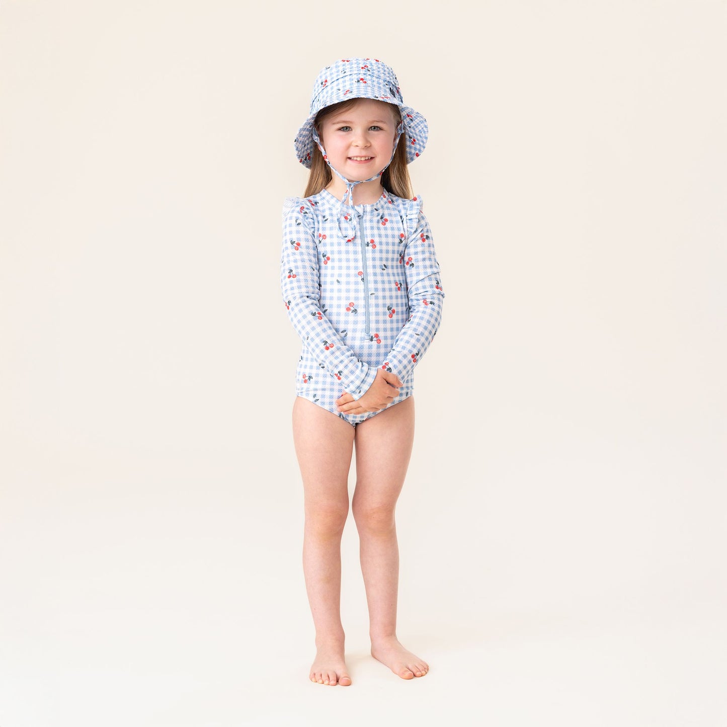 Chapeau UV  Filles Bleu Pale
