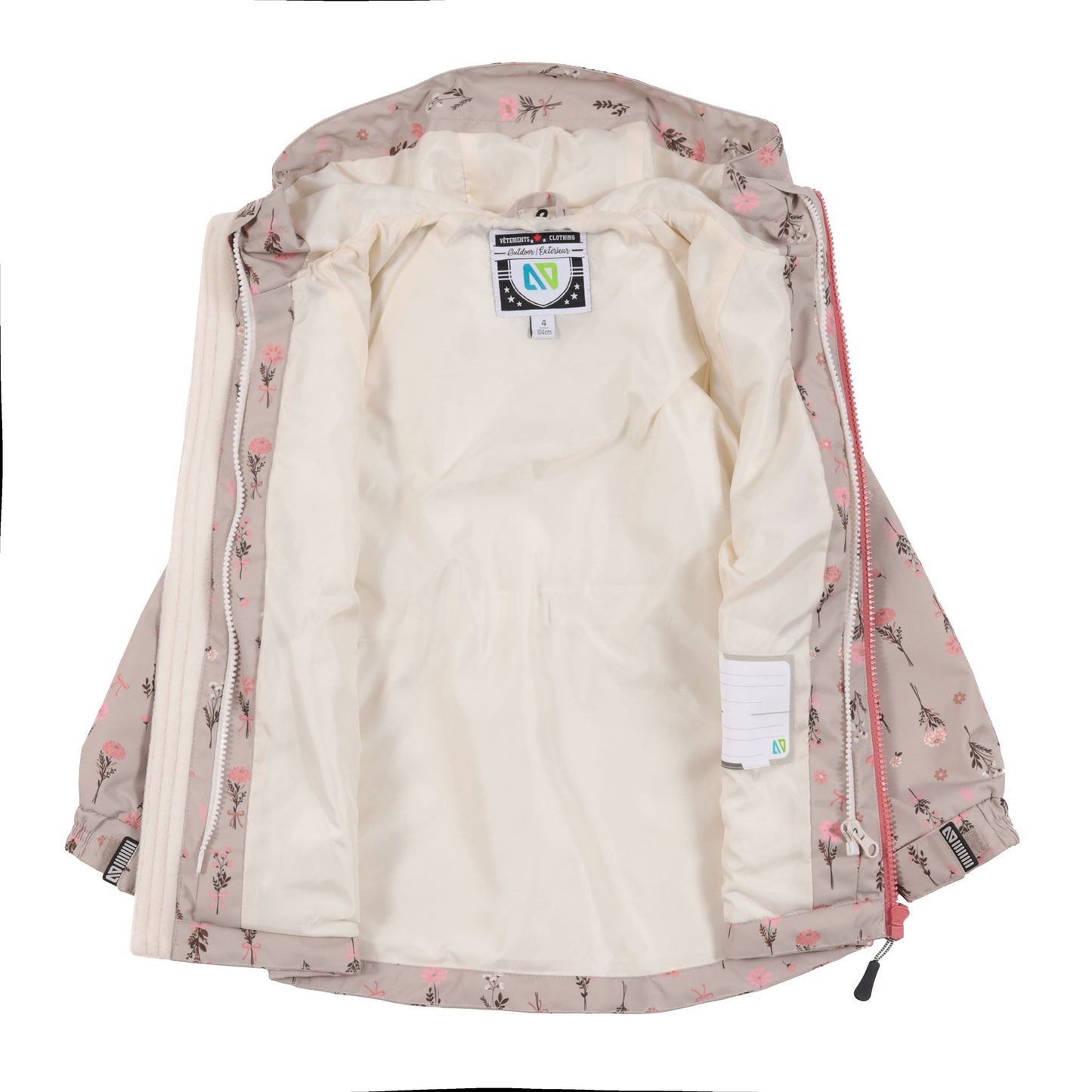 Ensemble 3-en-1 Margot bébé Filles Beige