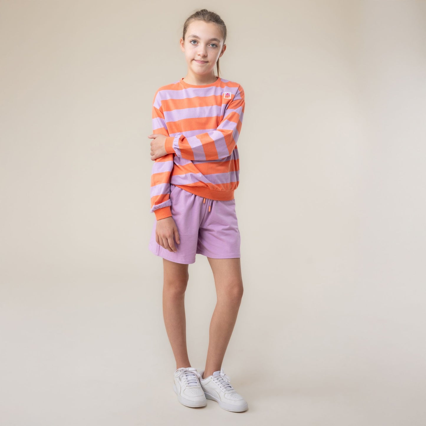 Short  Filles Lilas