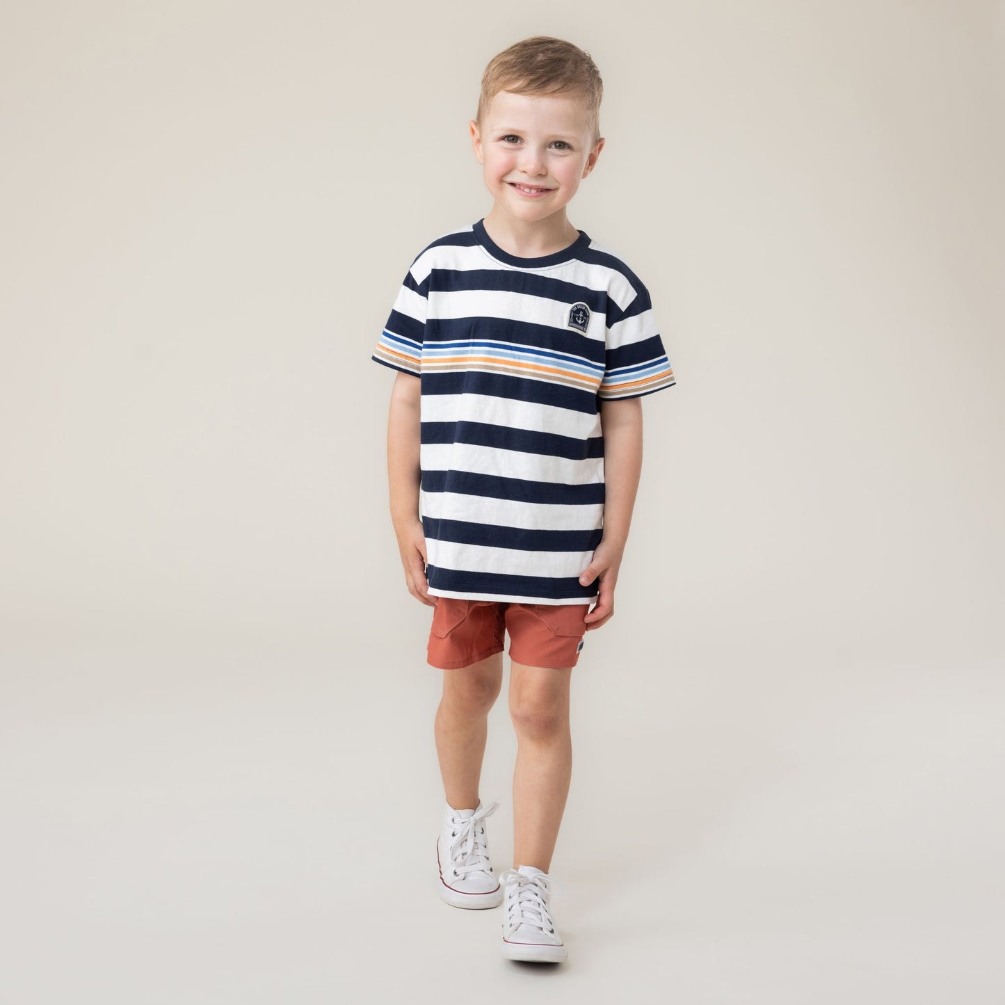 Bermuda  Garçons Orange