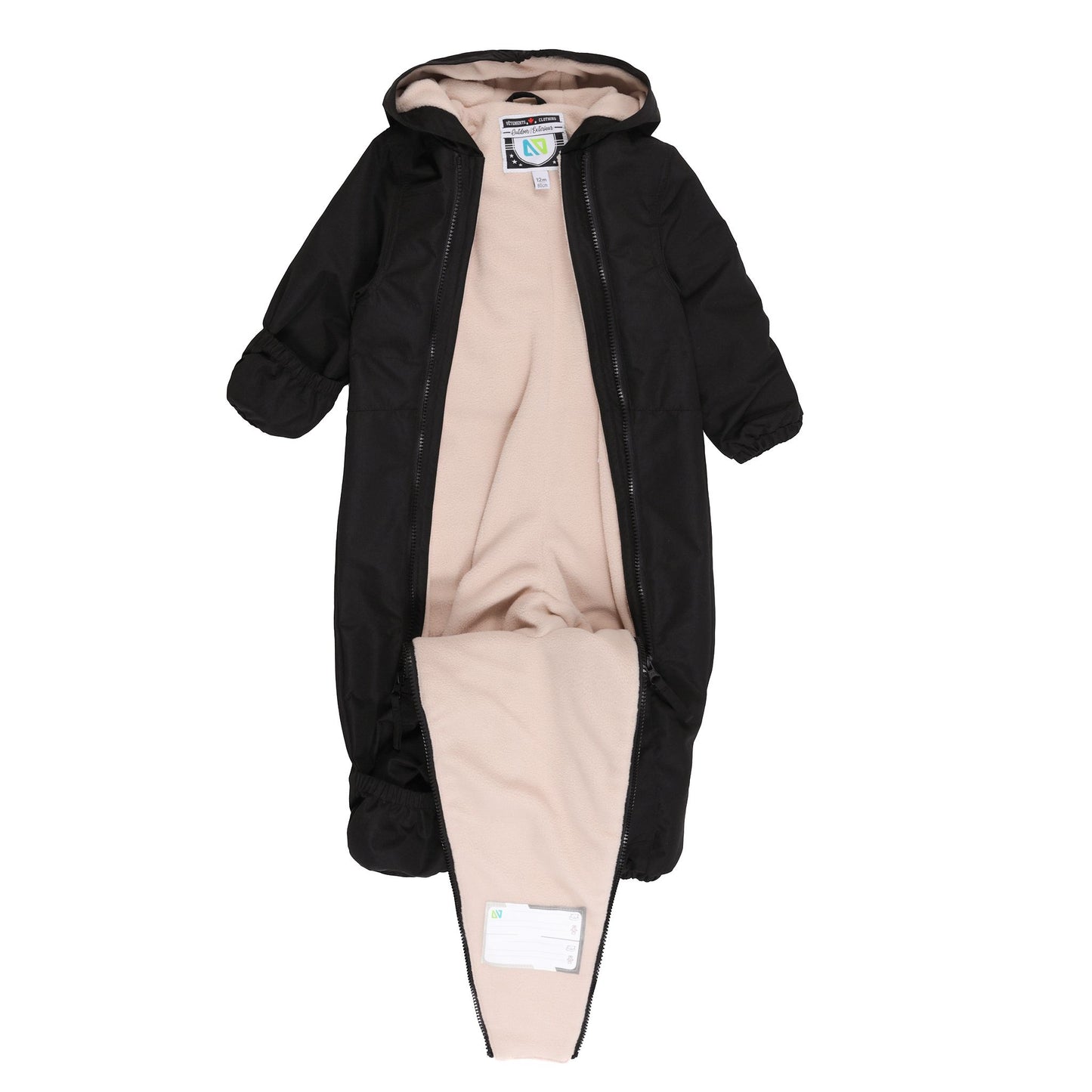 Combinaison de pluie Brooke  Unisexe Noir