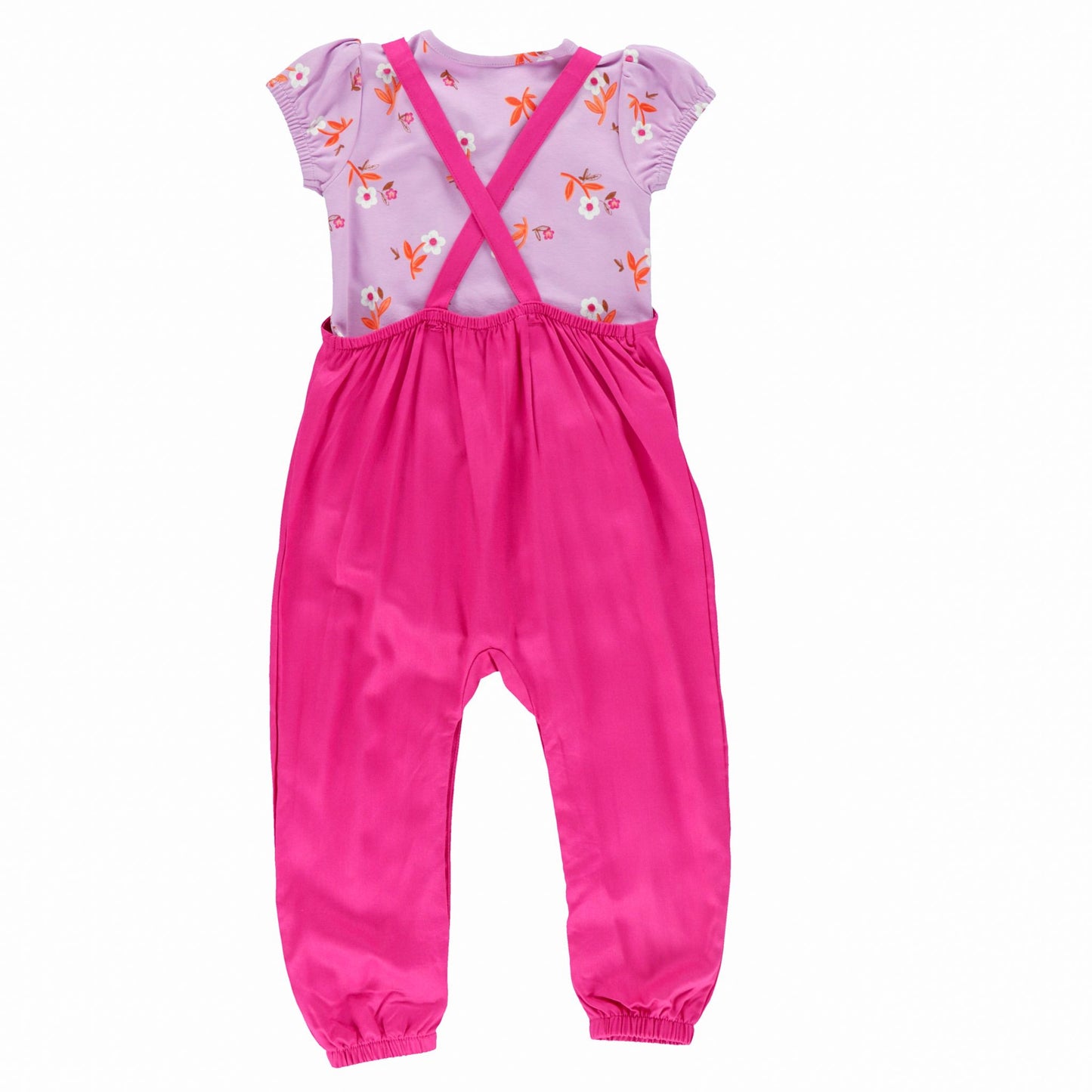 Ensemble cache-couche deux-pièces  Filles Fuchsia