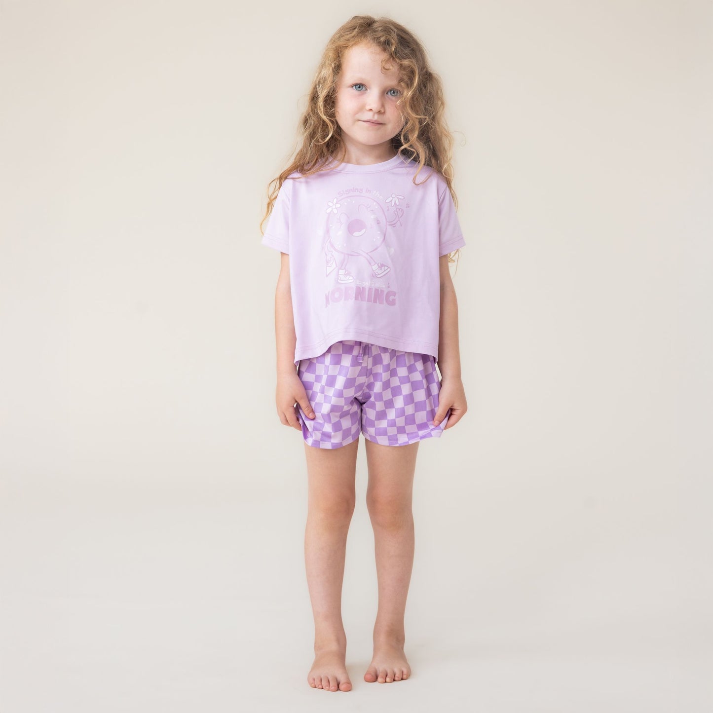 Pyjama 3 mcx  Filles Lilas