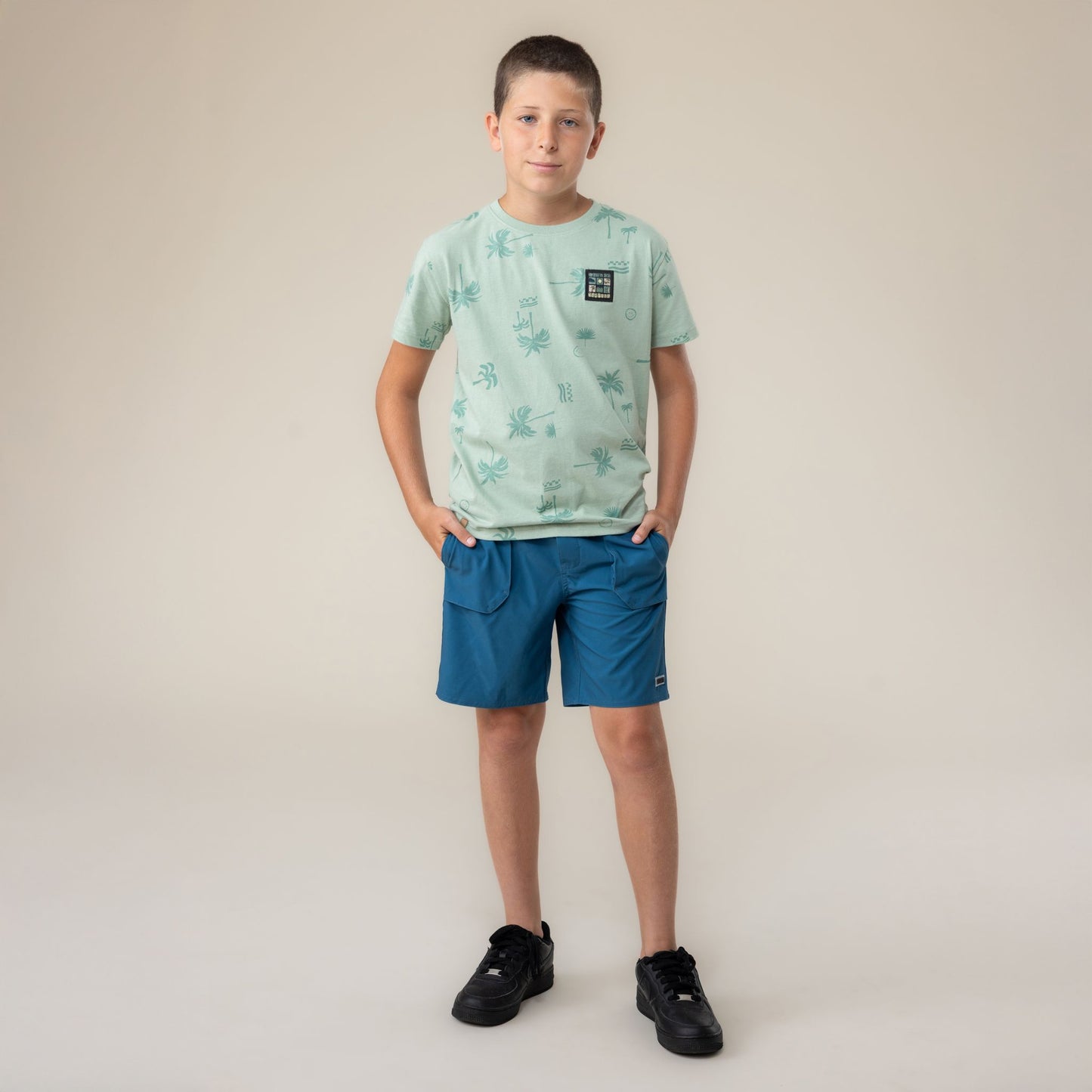 Bermuda  Garçons Sarcelle