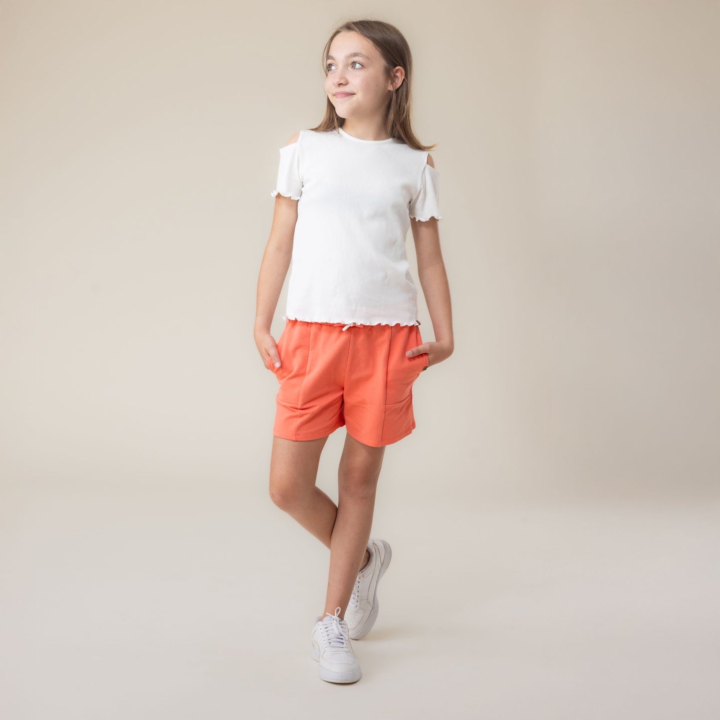Coral Girls' Shorts