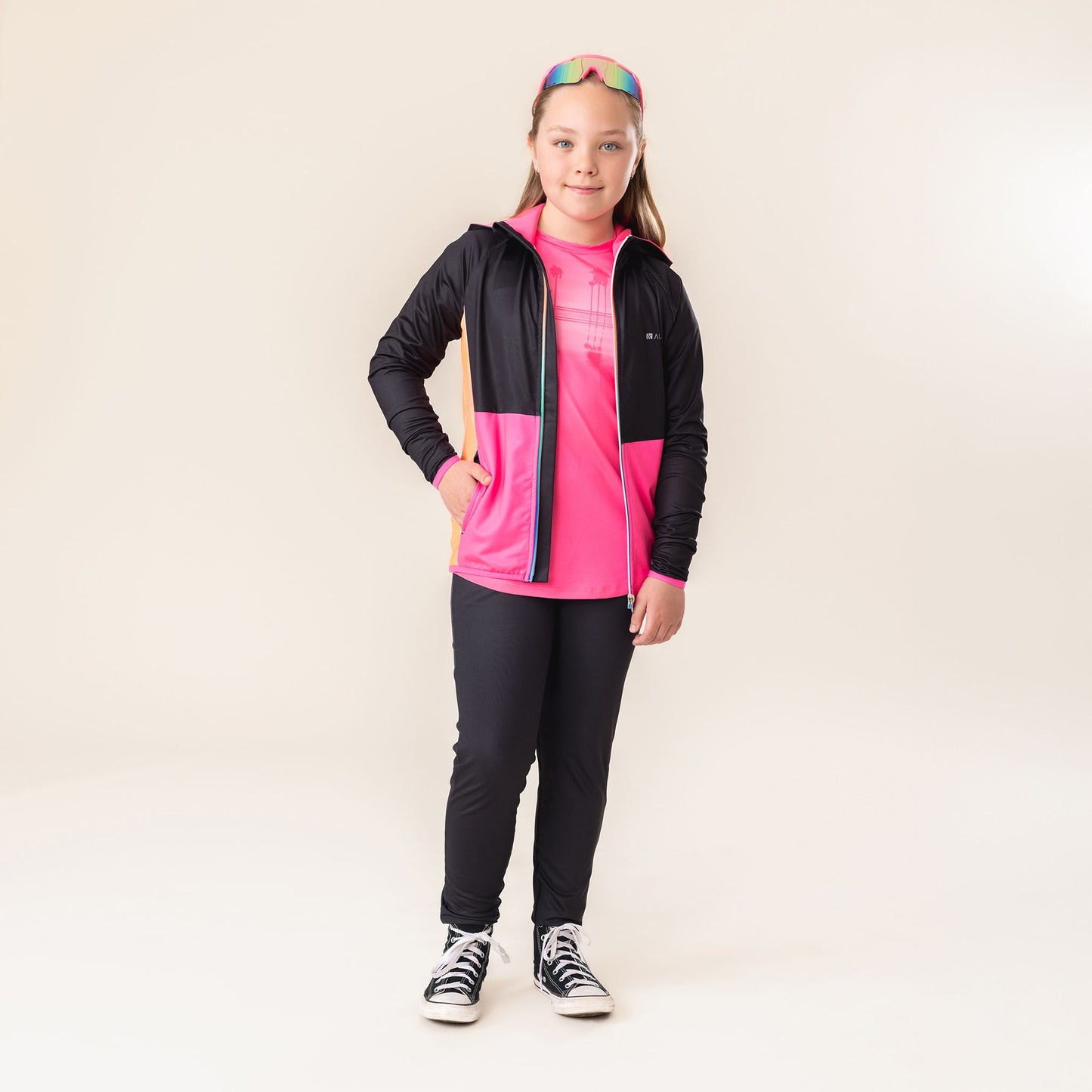 Joggers athlétique  Filles Noir