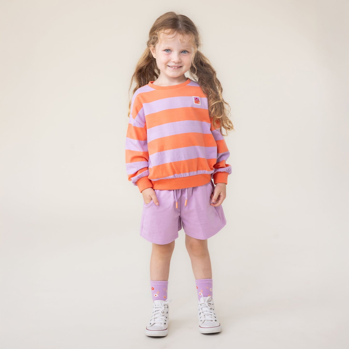 Short  Filles Lilas