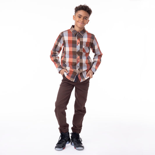 Joggers  Garçons Brun