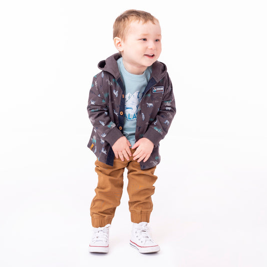 Chemise  Bébé Garcon Charbon