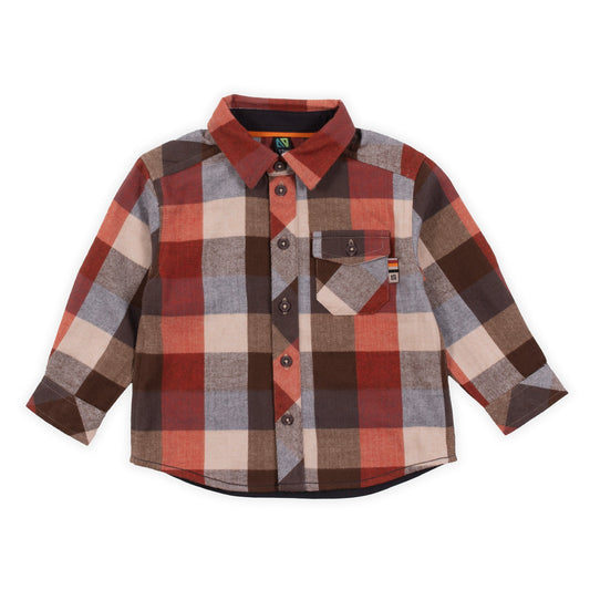 Chemise  Bébé Garcon Brun