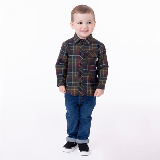 Chemise  Bébé Garcon Olive