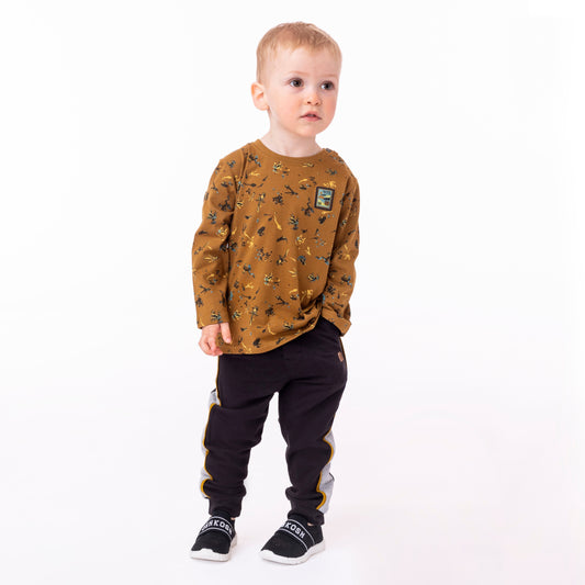 T-shirt manches longues  Bébé Garcon Olive