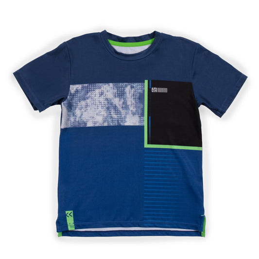 T-shirt athlétique  Garçons Marine