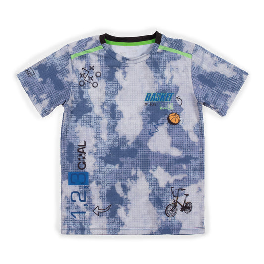 T-shirt athlétique  Garçons Bleu