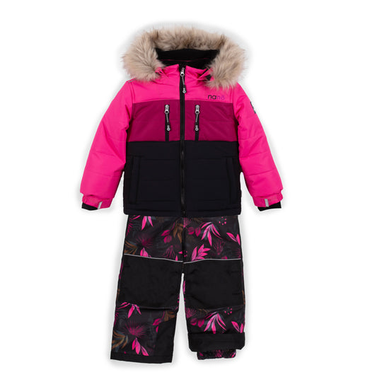 Habit de neige Laurie  Filles Fuchsia