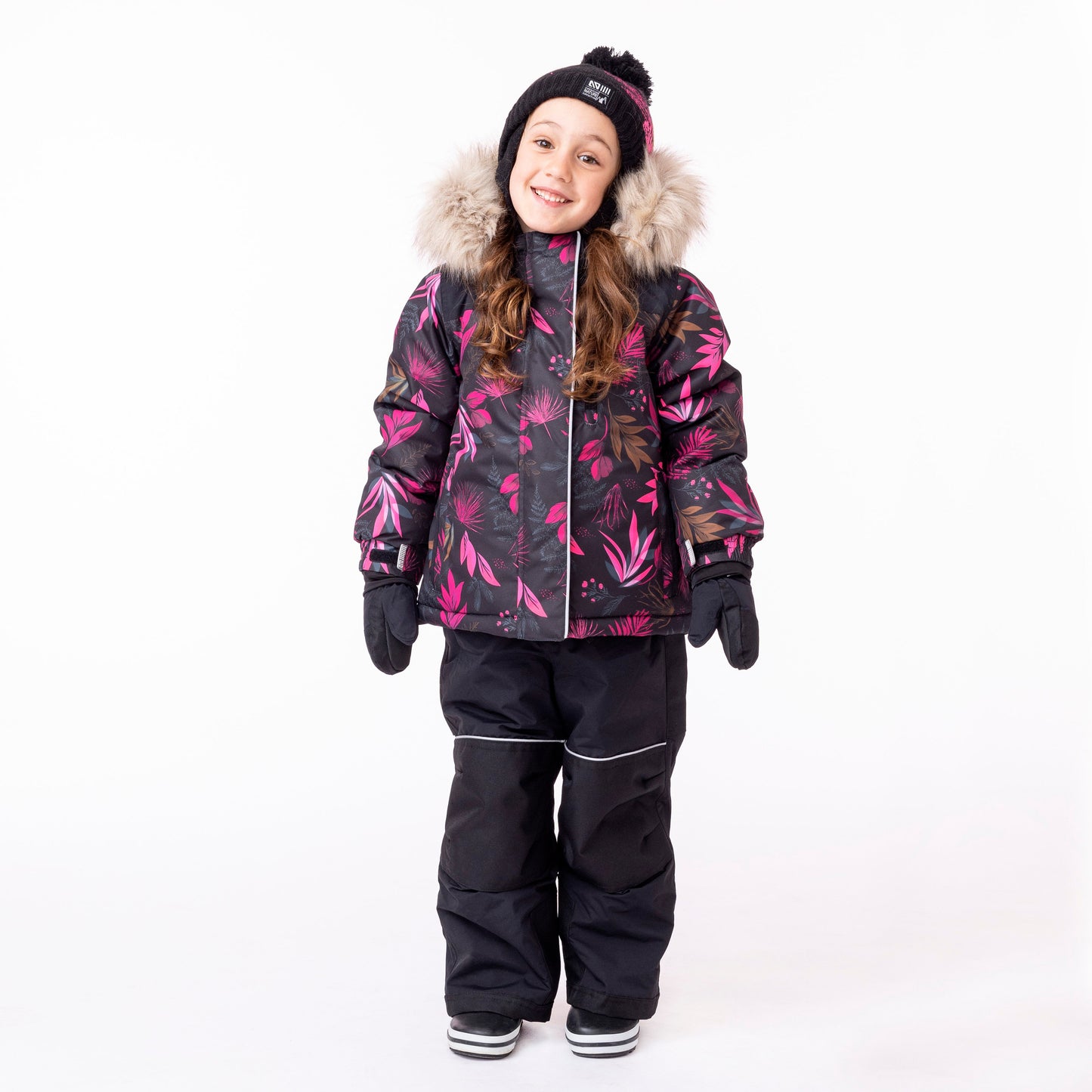 Habit de neige Yvonne  Filles Noir