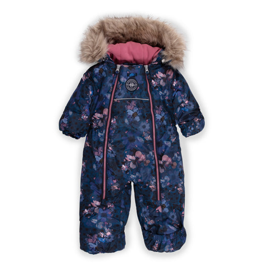 Habit de neige une-pièce bébé Olivia  Bébé Fille Marine