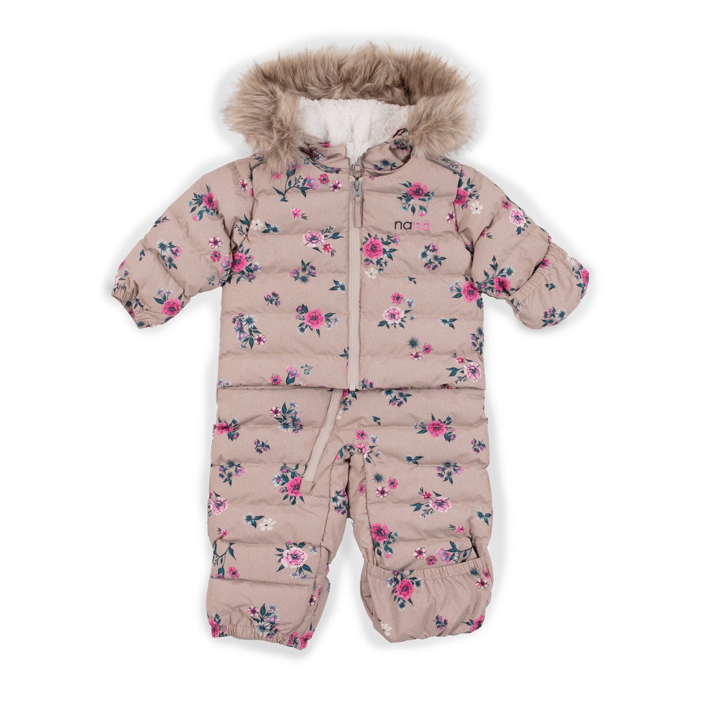 Habit de neige une-pièce bébé Clara  Bébé Fille Beige