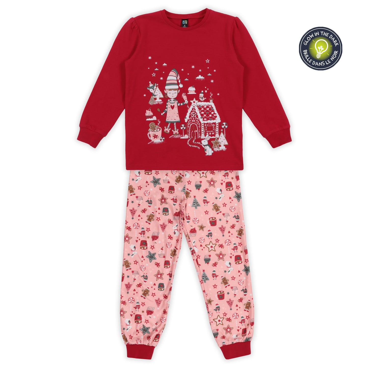 Pyjama bébé Fille Rouge