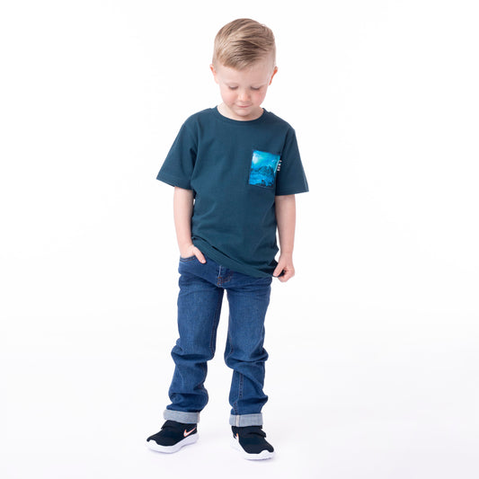 T-shirt  Garçons Sarcelle
