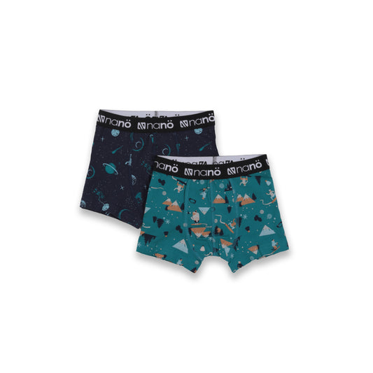 Boxers, paquet de 2  Garçons Marine