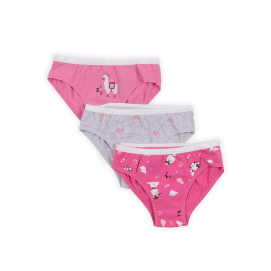 Culottes, paquet de 3  Filles Fuchsia
